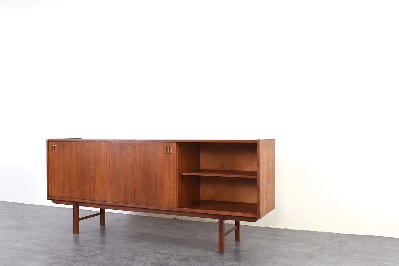 Credenza in teak di Klippan Korsør per Ikea, anni '60 13