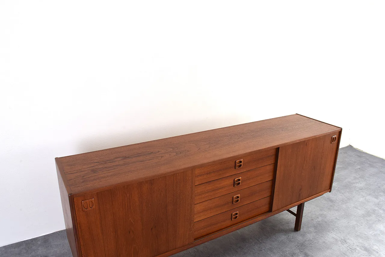 Credenza in teak di Klippan Korsør per Ikea, anni '60 14