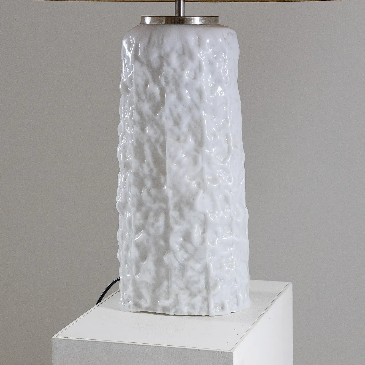 Bone table lamp by Carlo Nason for AV Mazzega, 1970s 3