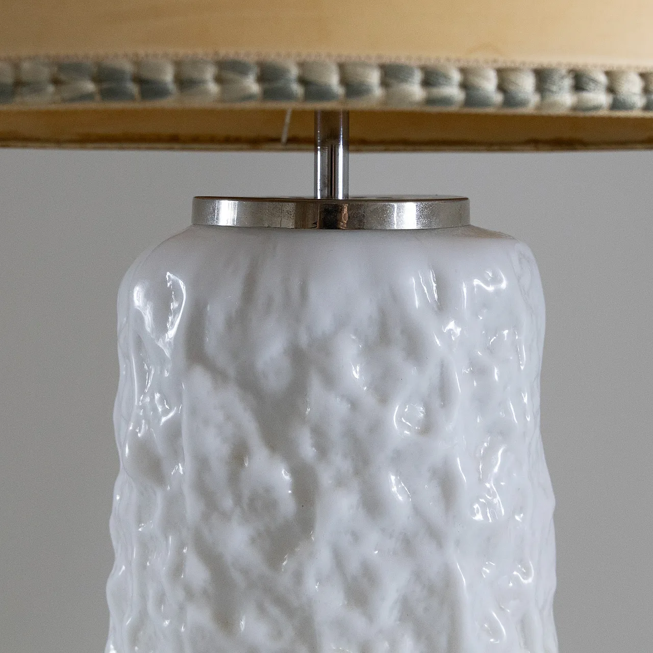 Bone table lamp by Carlo Nason for AV Mazzega, 1970s 4