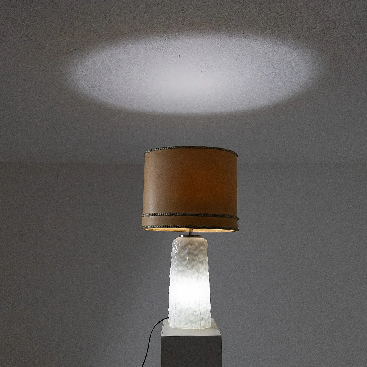 Bone table lamp by Carlo Nason for AV Mazzega, 1970s 6