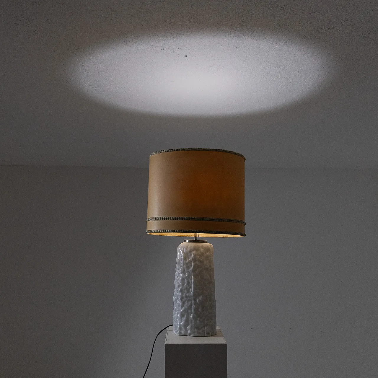 Bone table lamp by Carlo Nason for AV Mazzega, 1970s 7