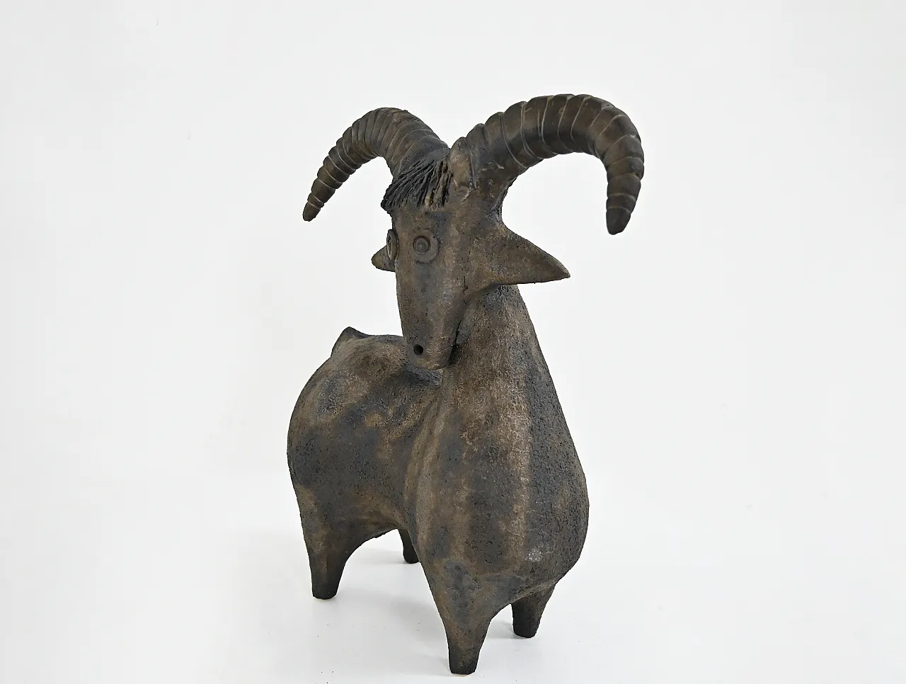 Capra in ceramica di Dominique Pouchein 2