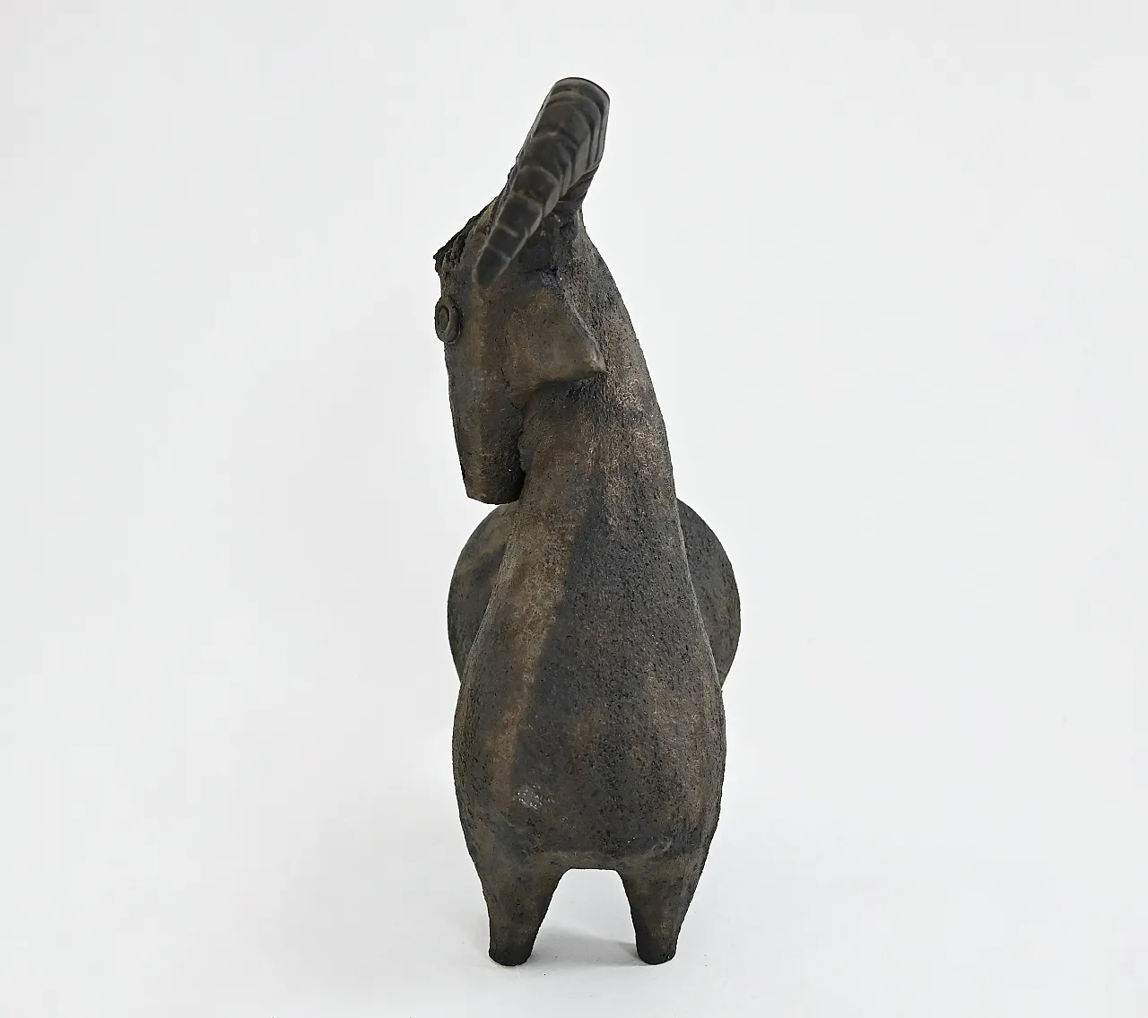 Capra in ceramica di Dominique Pouchein 3