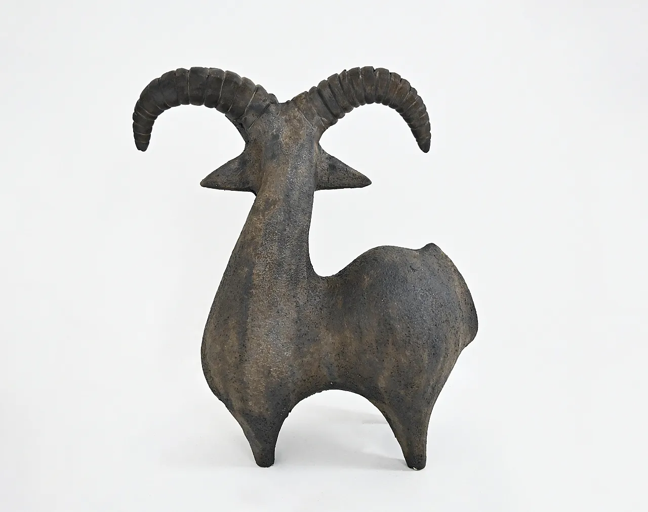 Capra in ceramica di Dominique Pouchein 4
