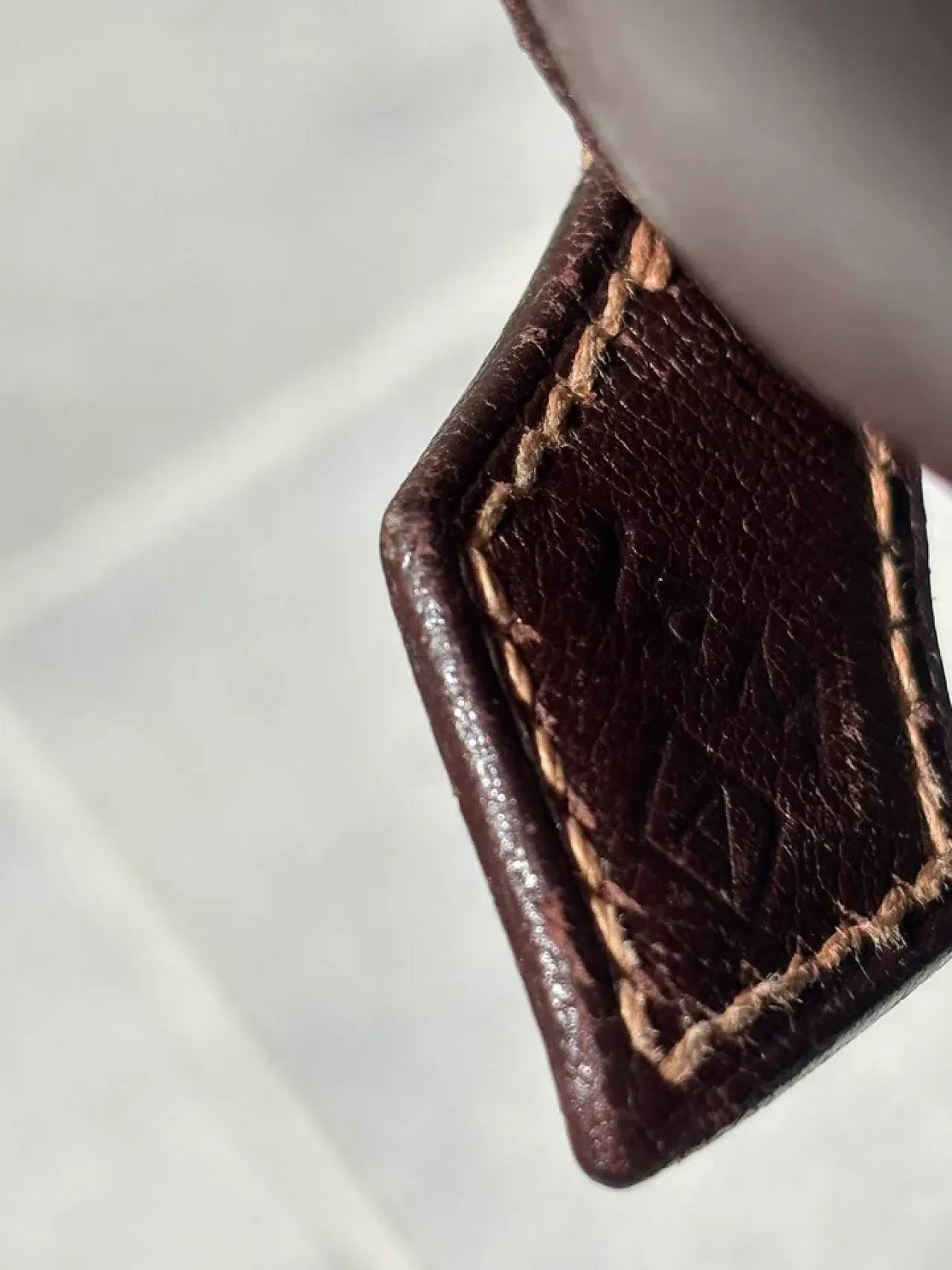 Chocolate-coloured Hermès Plume bag, 20th century 4