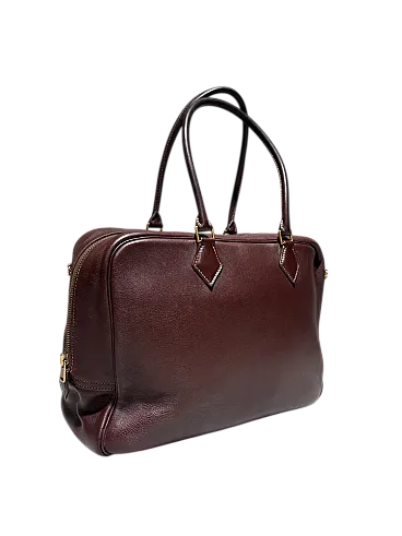 Borsa Hermès Plume color cioccolato, '900