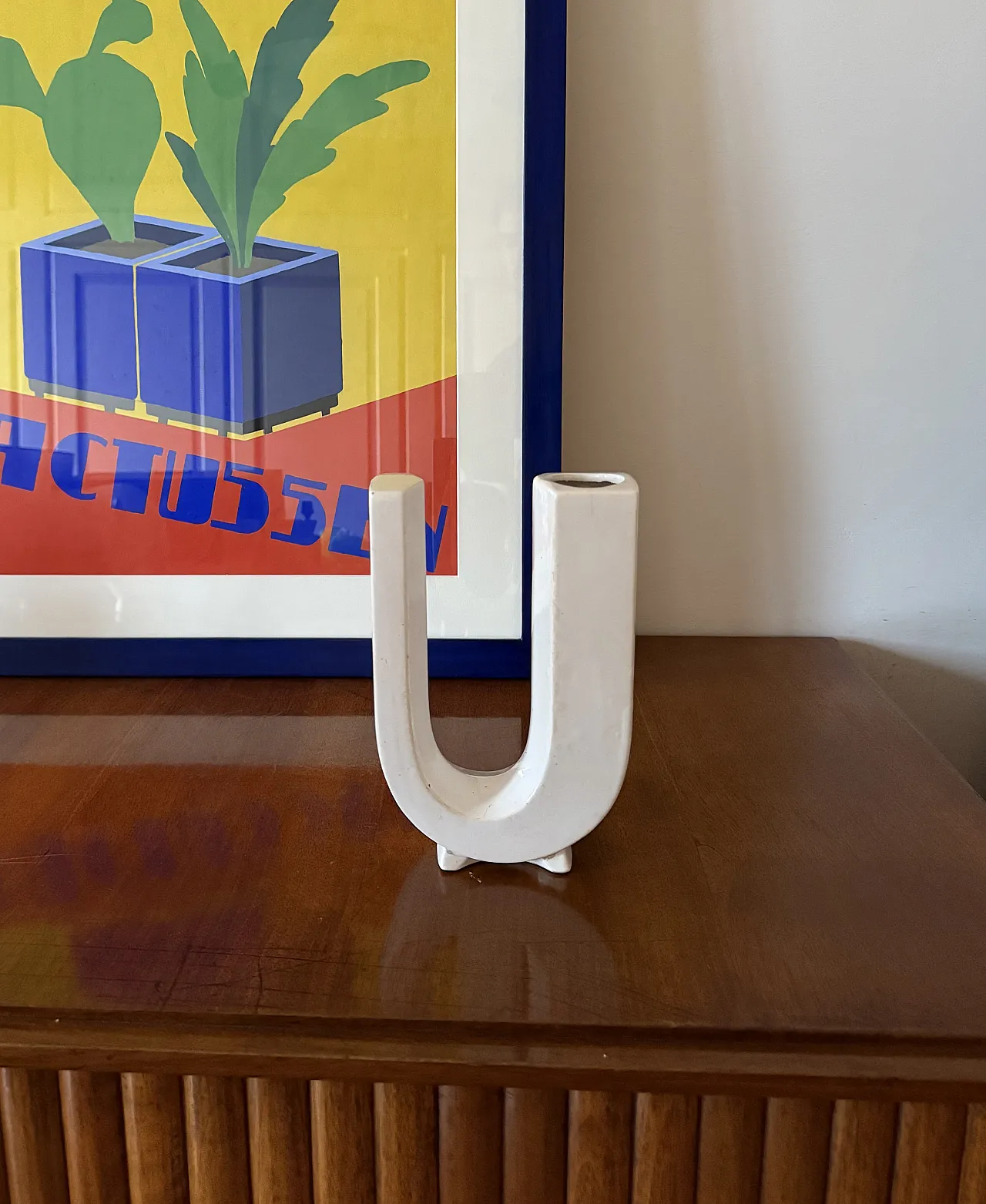 Veso Solifleur letter u space age, marcel Radireau France 1970 2