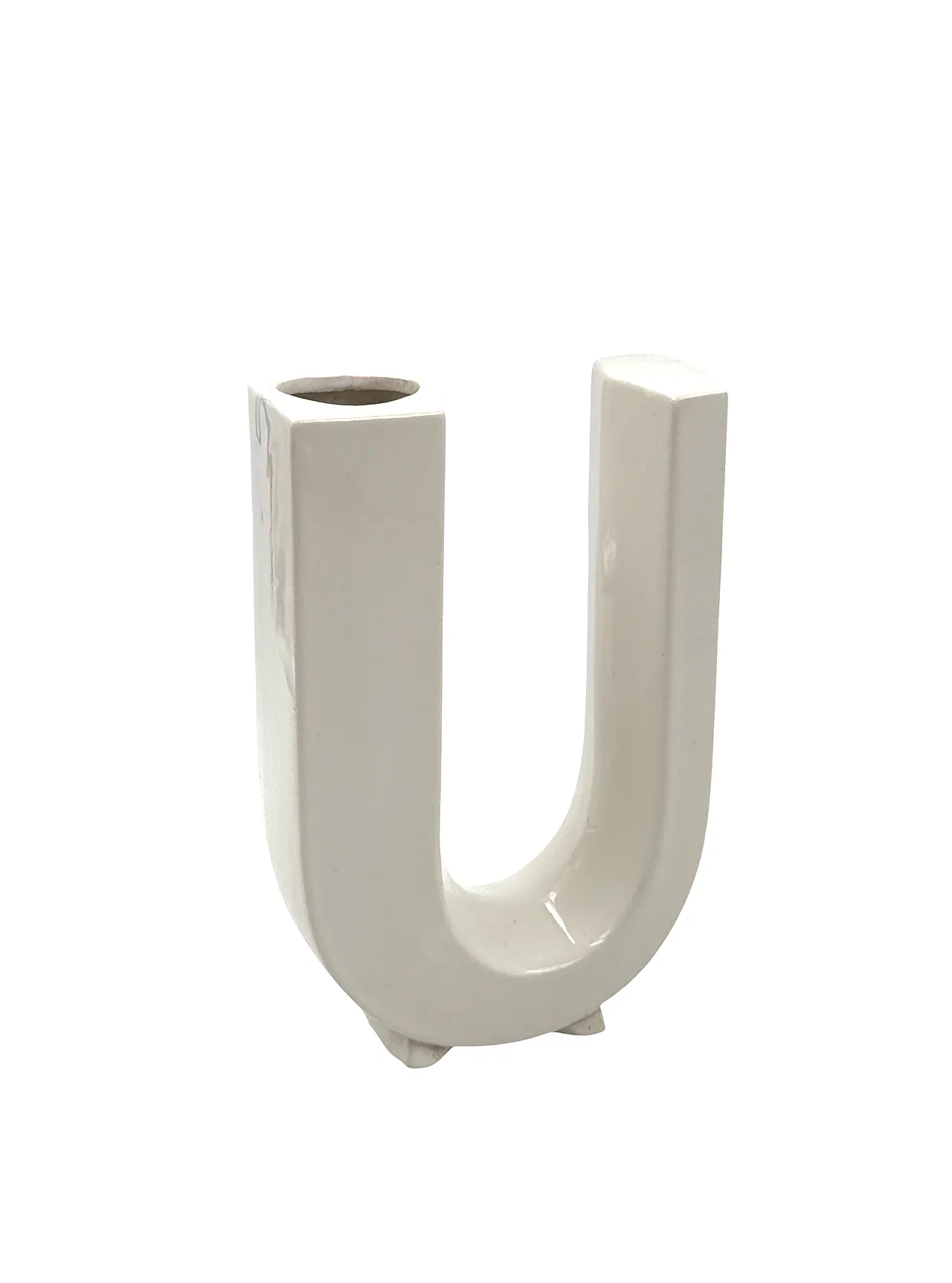 Veso Solifleur letter u space age, marcel Radireau France 1970 10