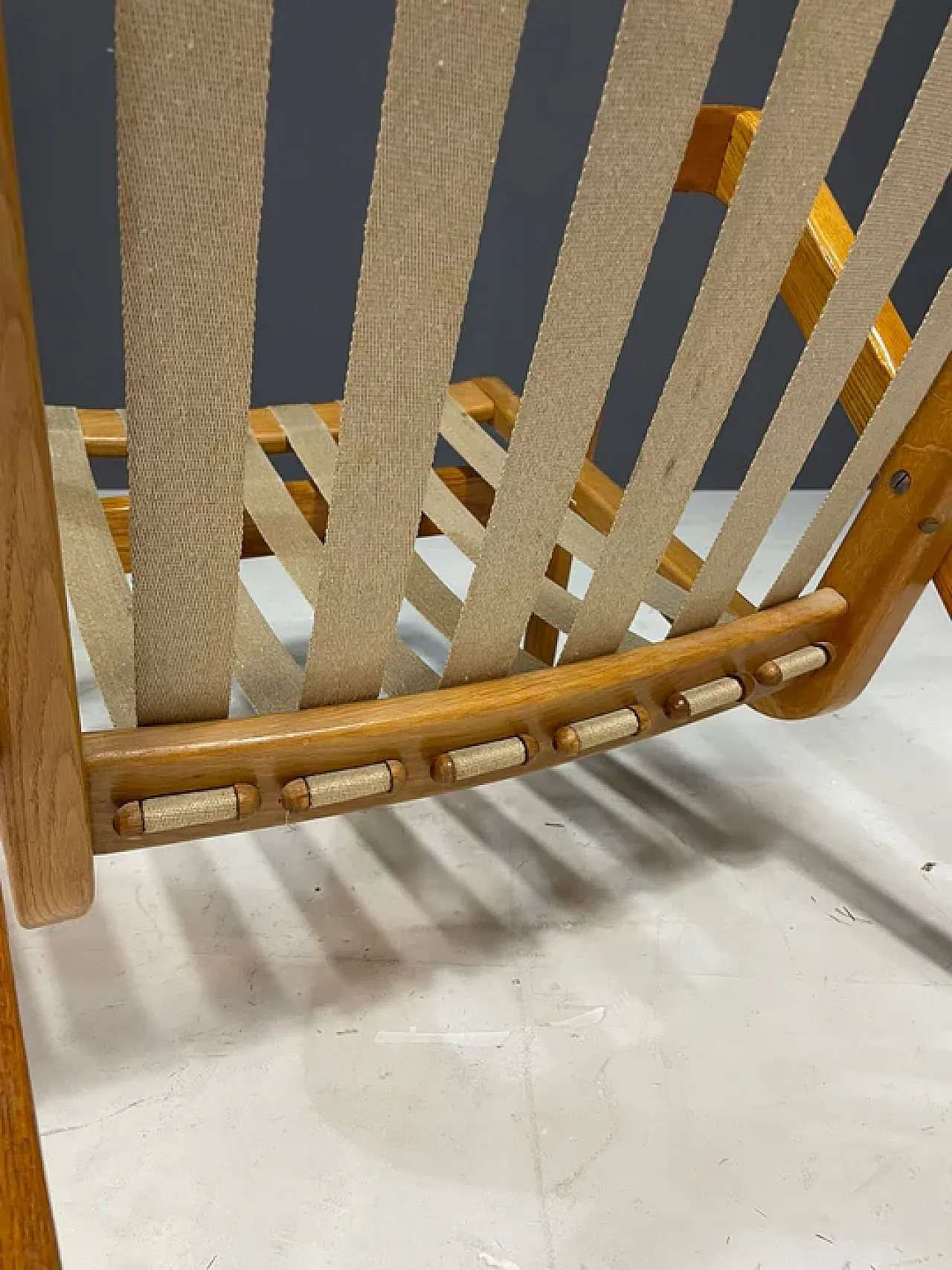 Pair of lounge chairs by Jan Vaněk with removable cushions, 1940s 5