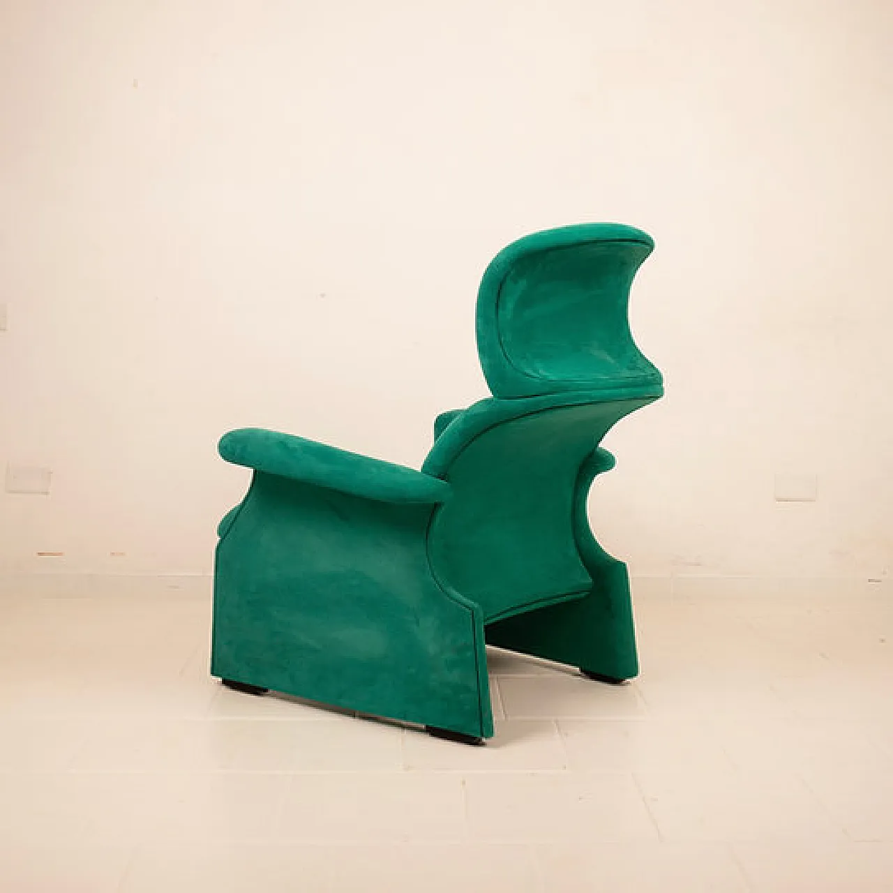 Poltrona Viscontea di Castiglioni per Simon International, anni '80 7