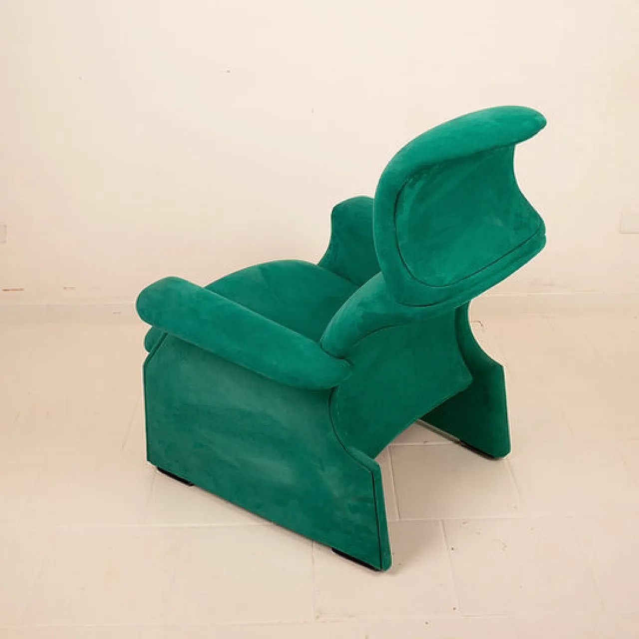 Poltrona Viscontea di Castiglioni per Simon International, anni '80 13