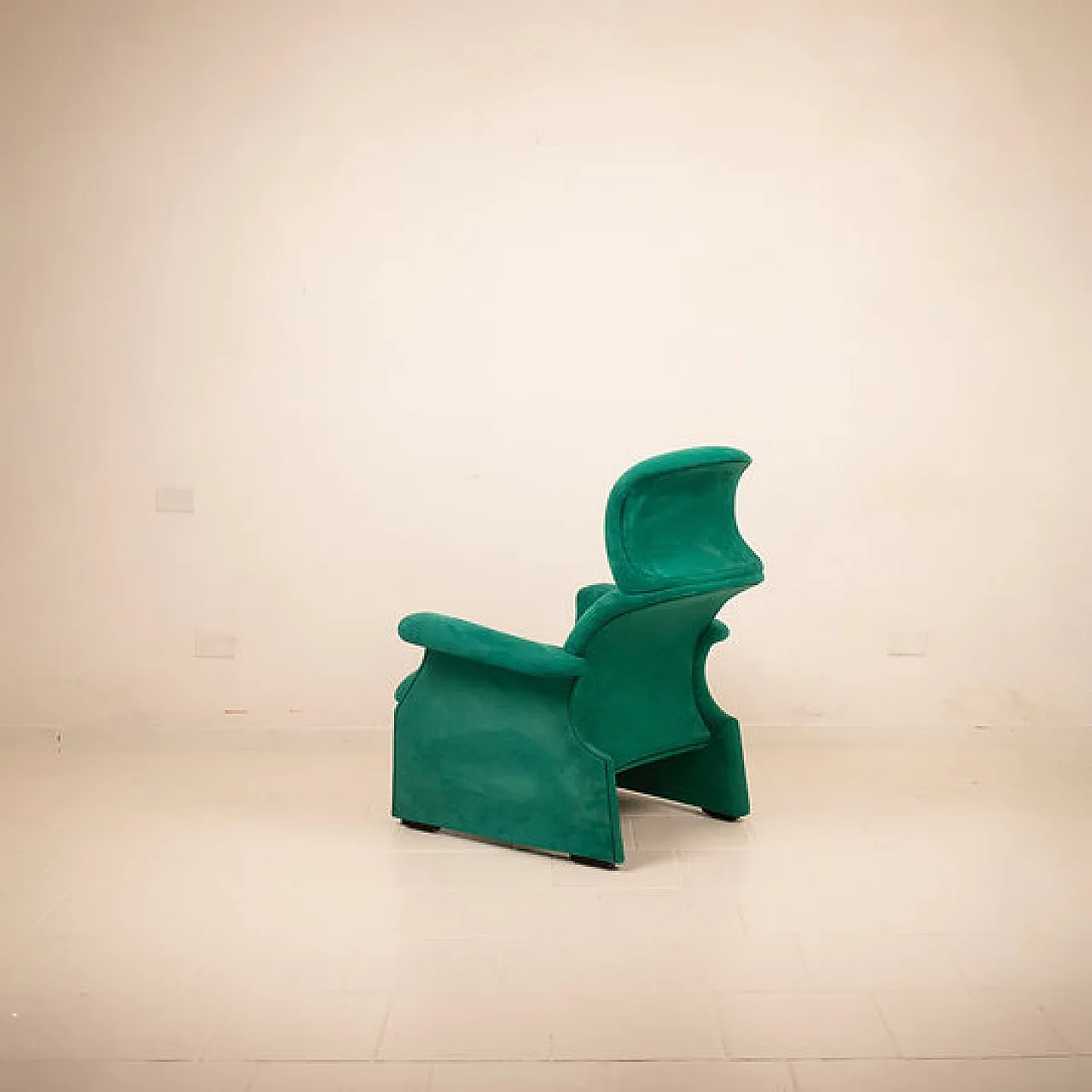 Poltrona Viscontea di Castiglioni per Simon International, anni '80 15