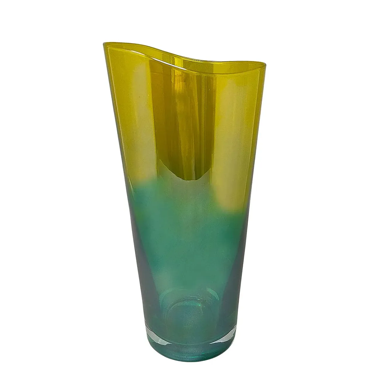 Vaso in vetro di Murano di Ca dei Vetrai, anni '70 1