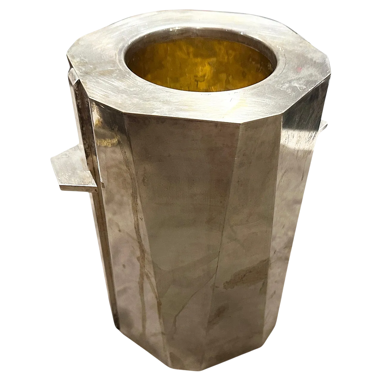 Silver plated wine cooler, 1940s 11