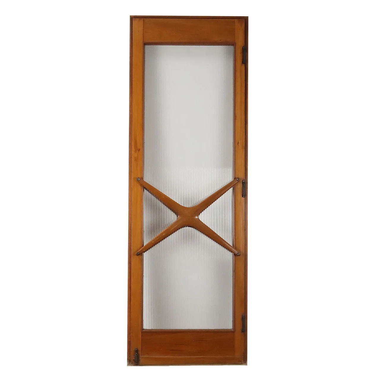 Large door in solid beech, 1950s 1