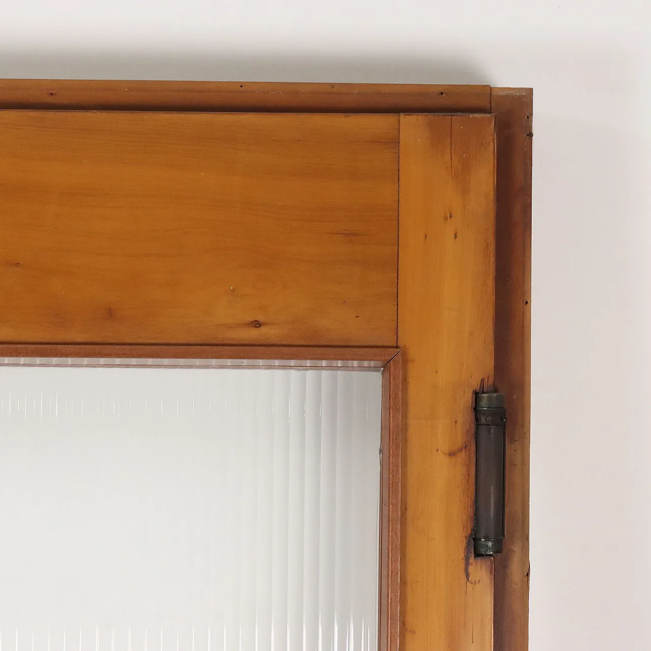 Large door in solid beech, 1950s 6