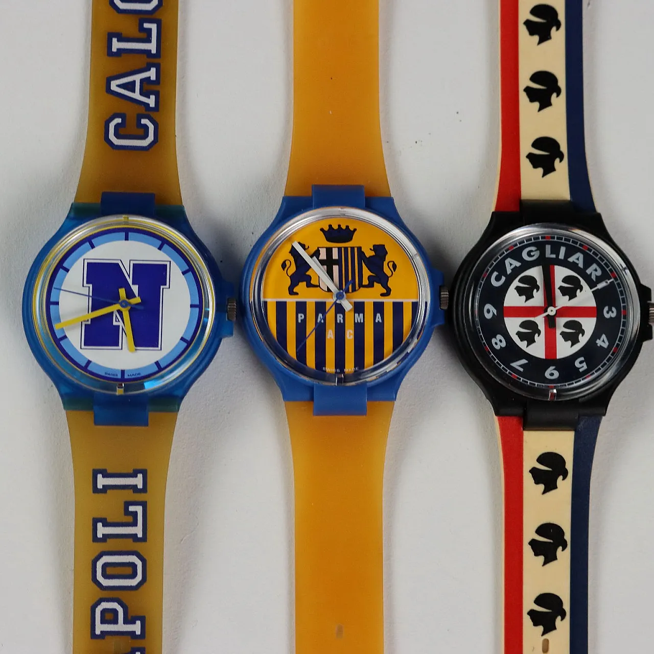 5 Swatch football-themed watches, 1990s 3