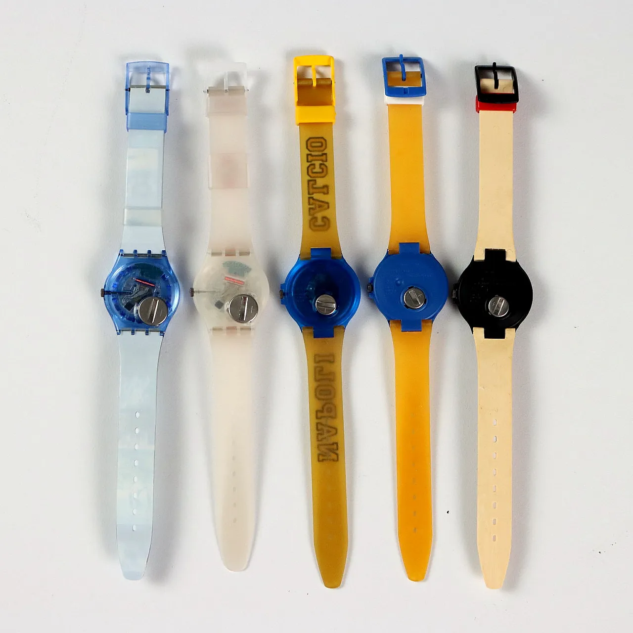 5 Swatch football-themed watches, 1990s 4