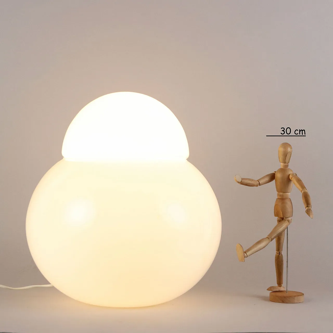 Daruma lamp by Sergio Asti for Candle, 1970s 2