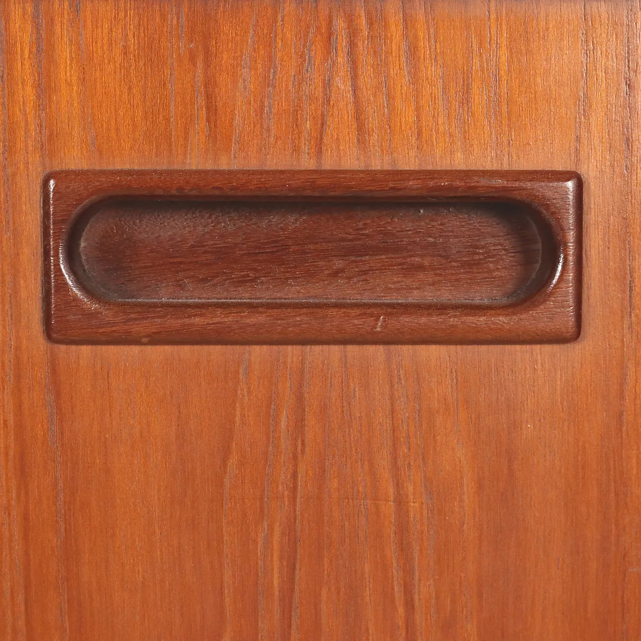 Teak veneer sideboard with drawers, 1960s 5