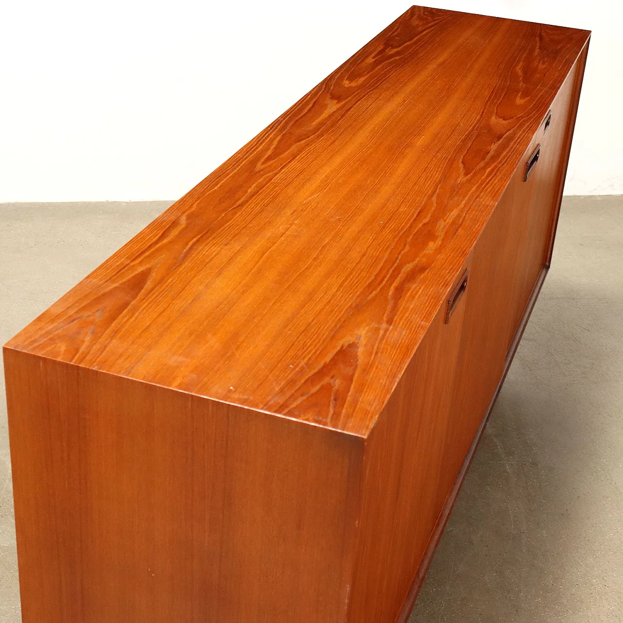 Teak veneer sideboard with drawers, 1960s 6