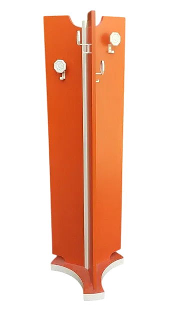 Wooden clothes rack, 1970s