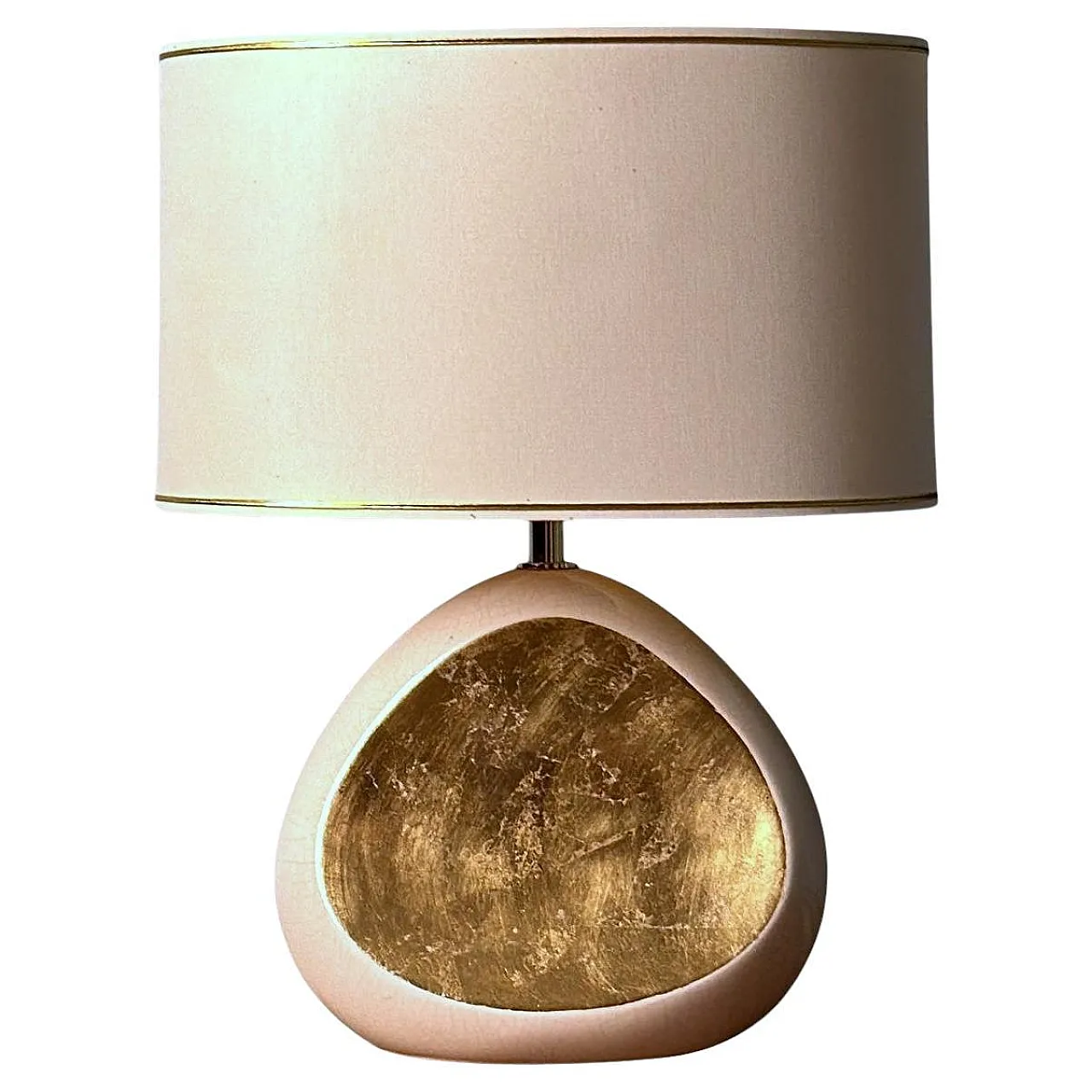 Lampada da tavolo Le Dauphin in porcellana, anni '70 1