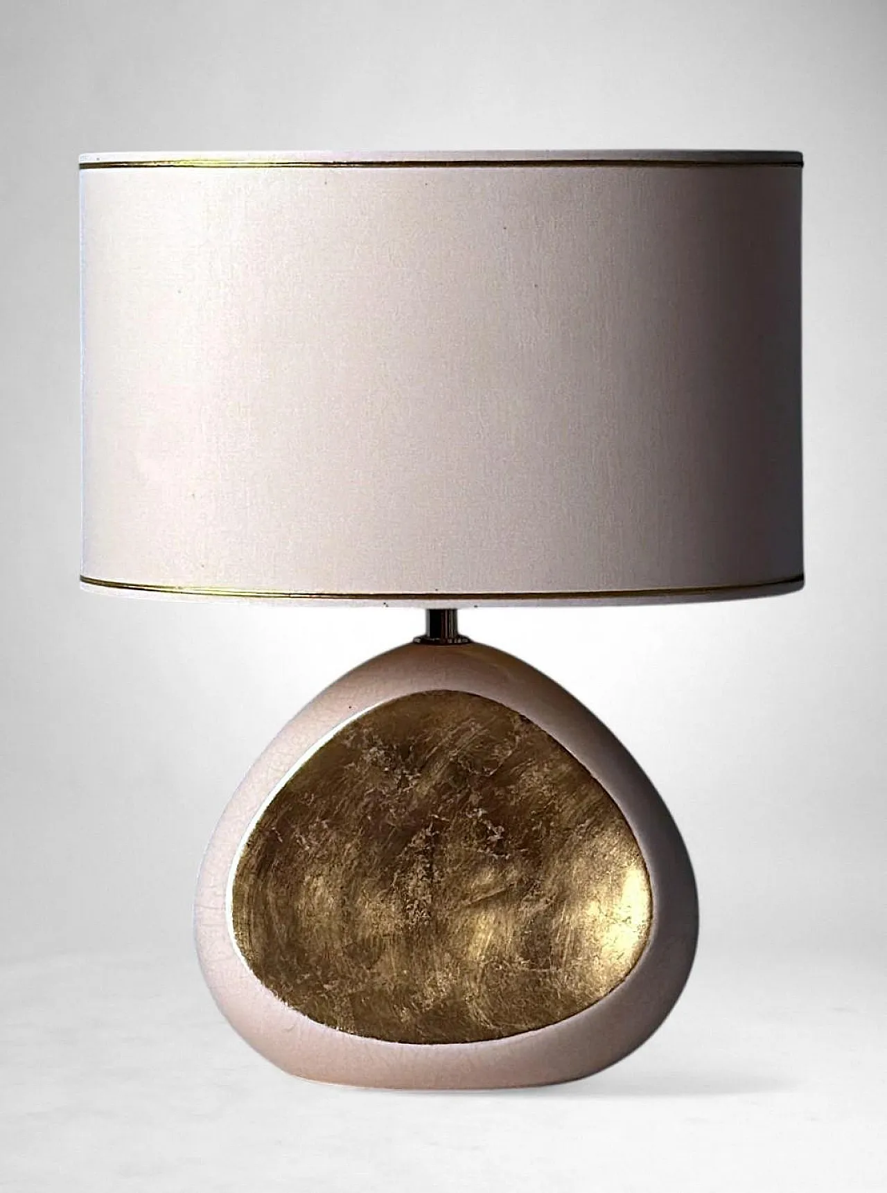 Lampada da tavolo Le Dauphin in porcellana, anni '70 3