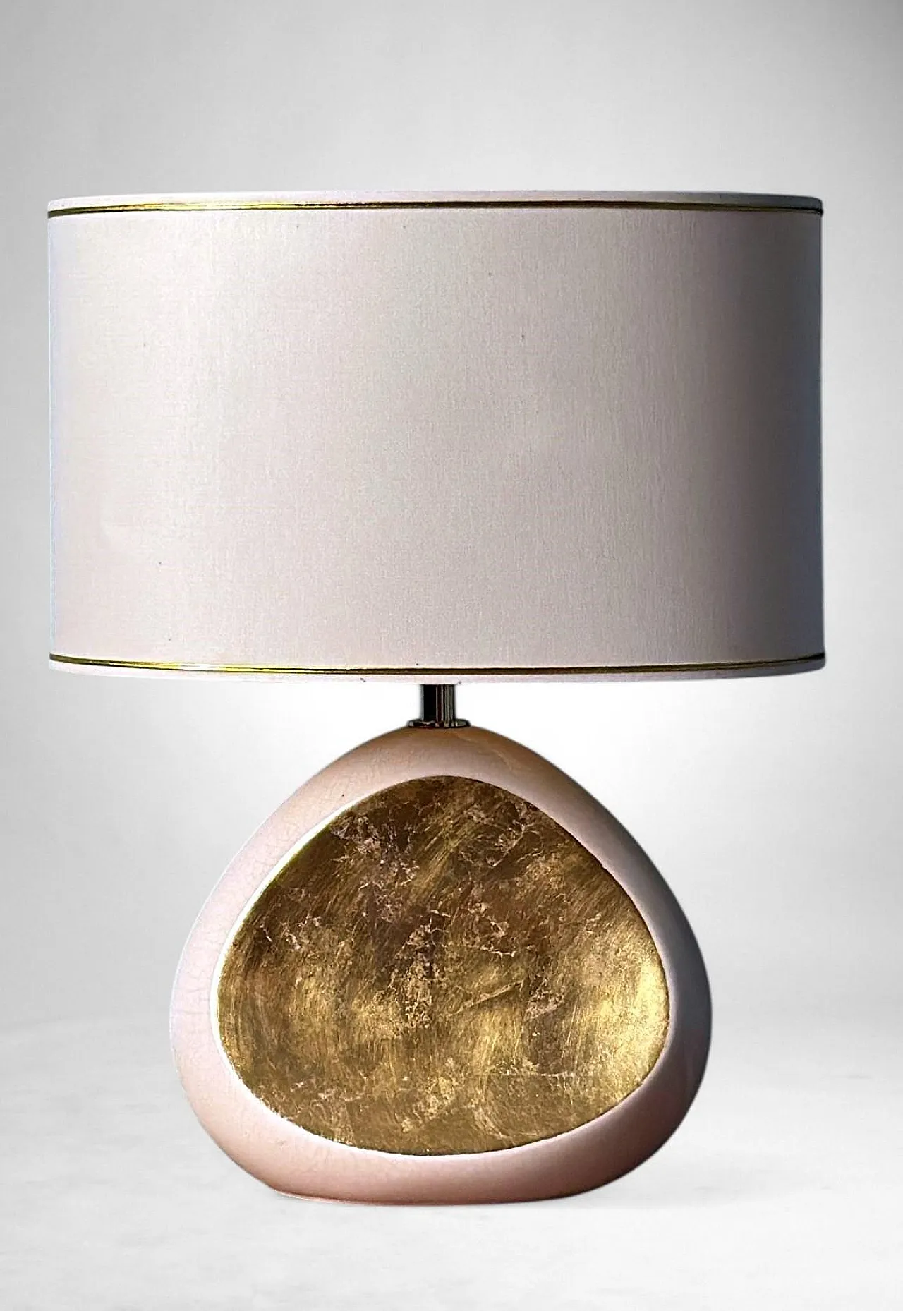 Lampada da tavolo Le Dauphin in porcellana, anni '70 4