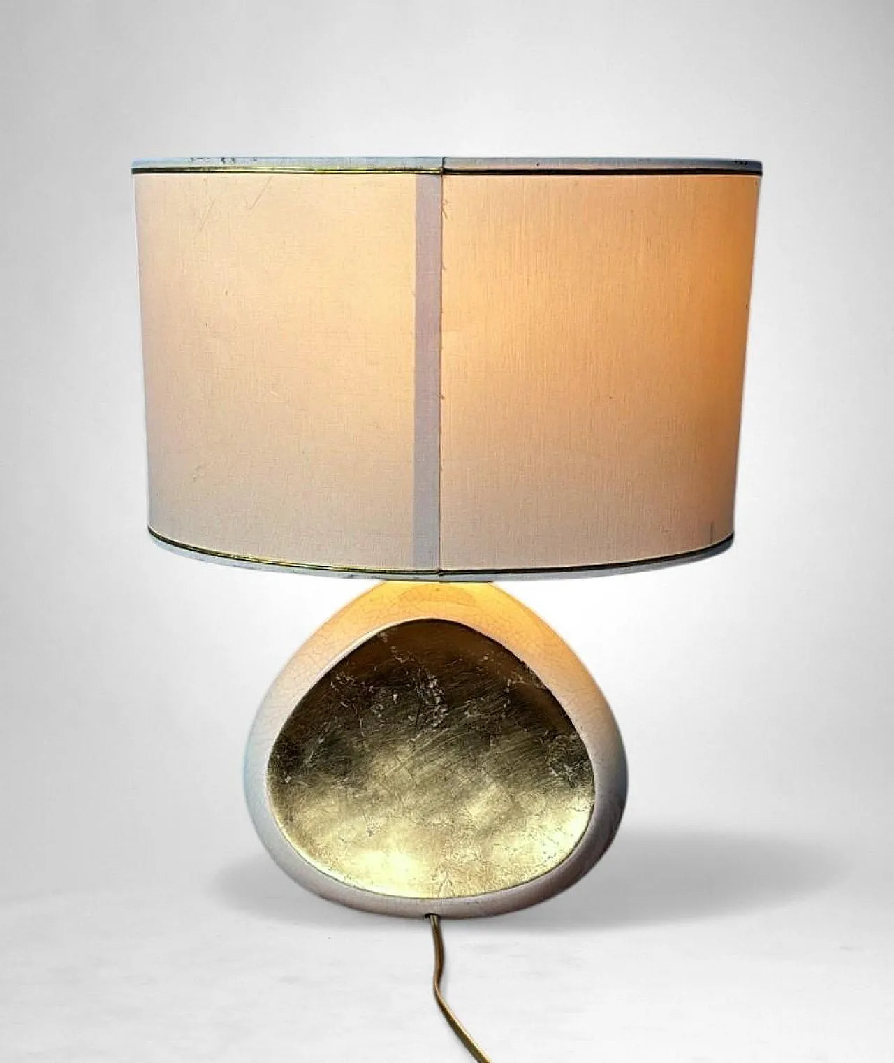 Lampada da tavolo Le Dauphin in porcellana, anni '70 8