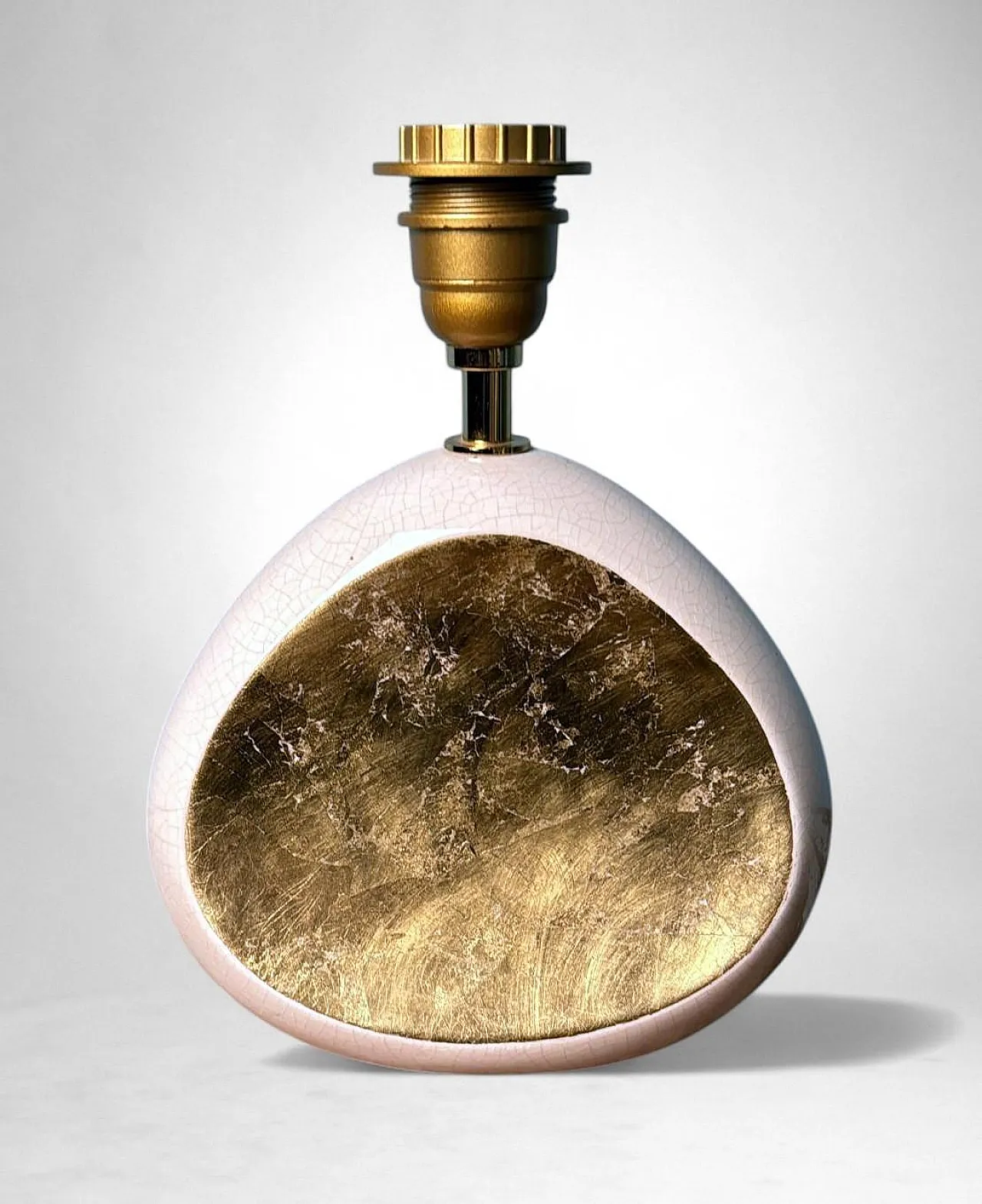 Lampada da tavolo Le Dauphin in porcellana, anni '70 15