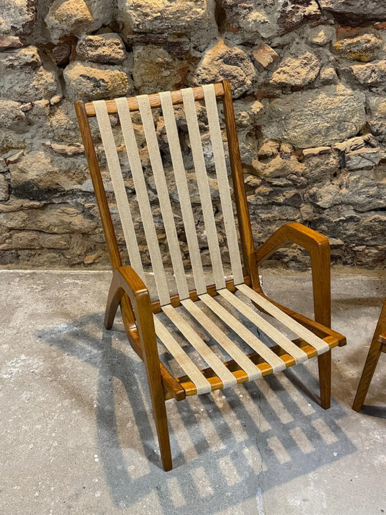 Pair of armchairs by Jan Vaněk, 1940s 16