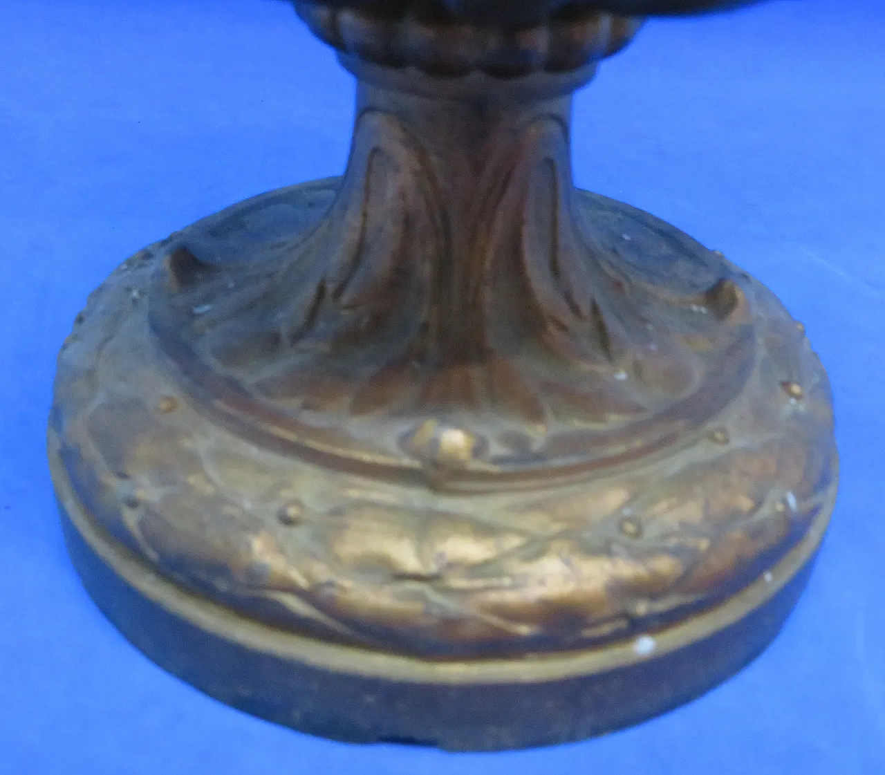 Vaso urna lidded clodion bronzato metallico bronzato 9