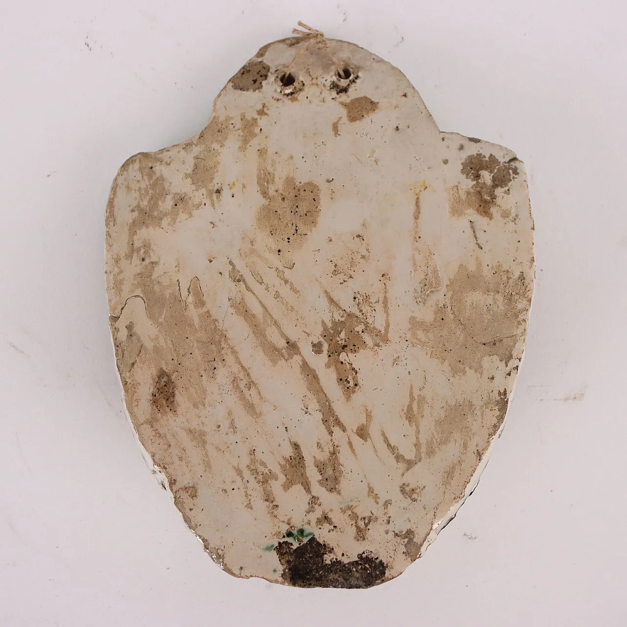 Acquasantiera in ceramica di manifattura di Cerreto Sannita, inizio '800 8