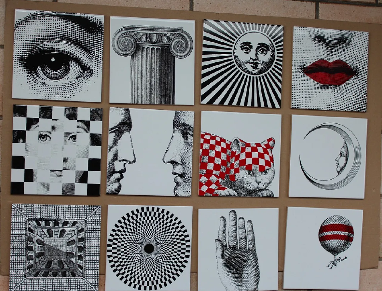 Piastrelle Fornasettiane, 2000 1