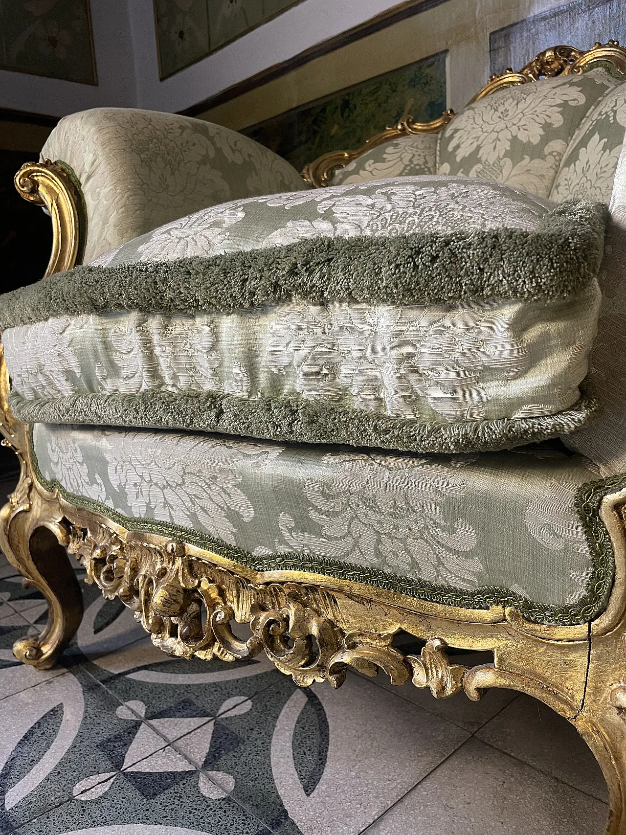 Coppia di Poltrone Luigi XVI, '800 2