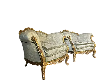 Coppia di Poltrone Luigi XVI, '800