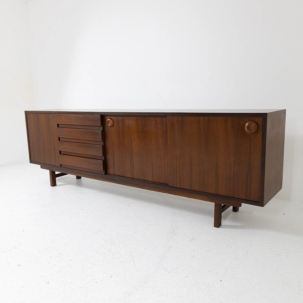 Teak wood sideboard, 1960s 2
