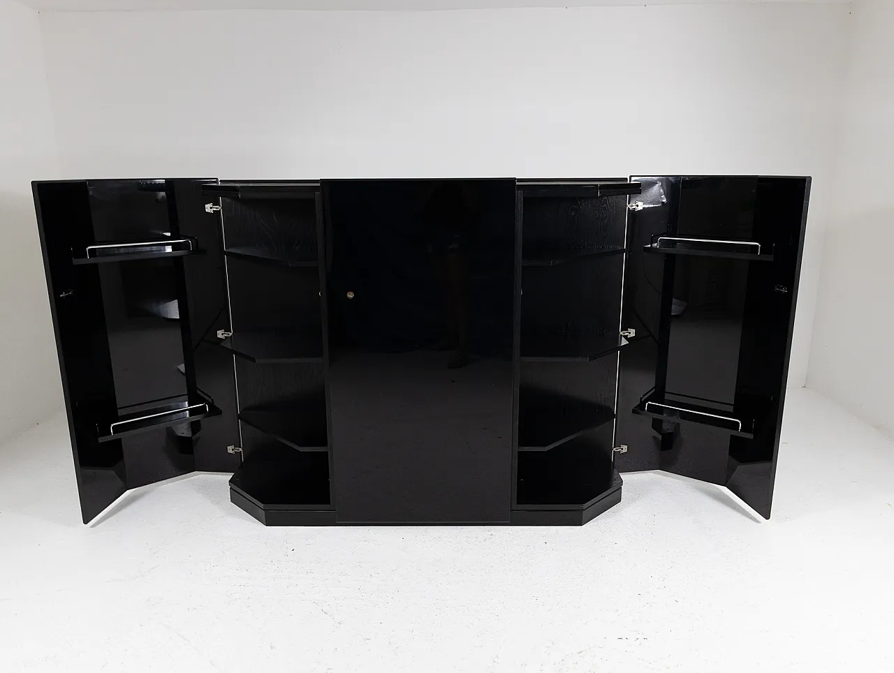 Branchide mobile bar by Kazuhide Takahama for Gavina, 1970s 5