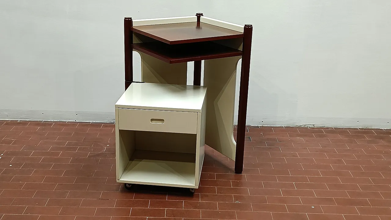 Scaffaletto  portatelefono anni '60 10