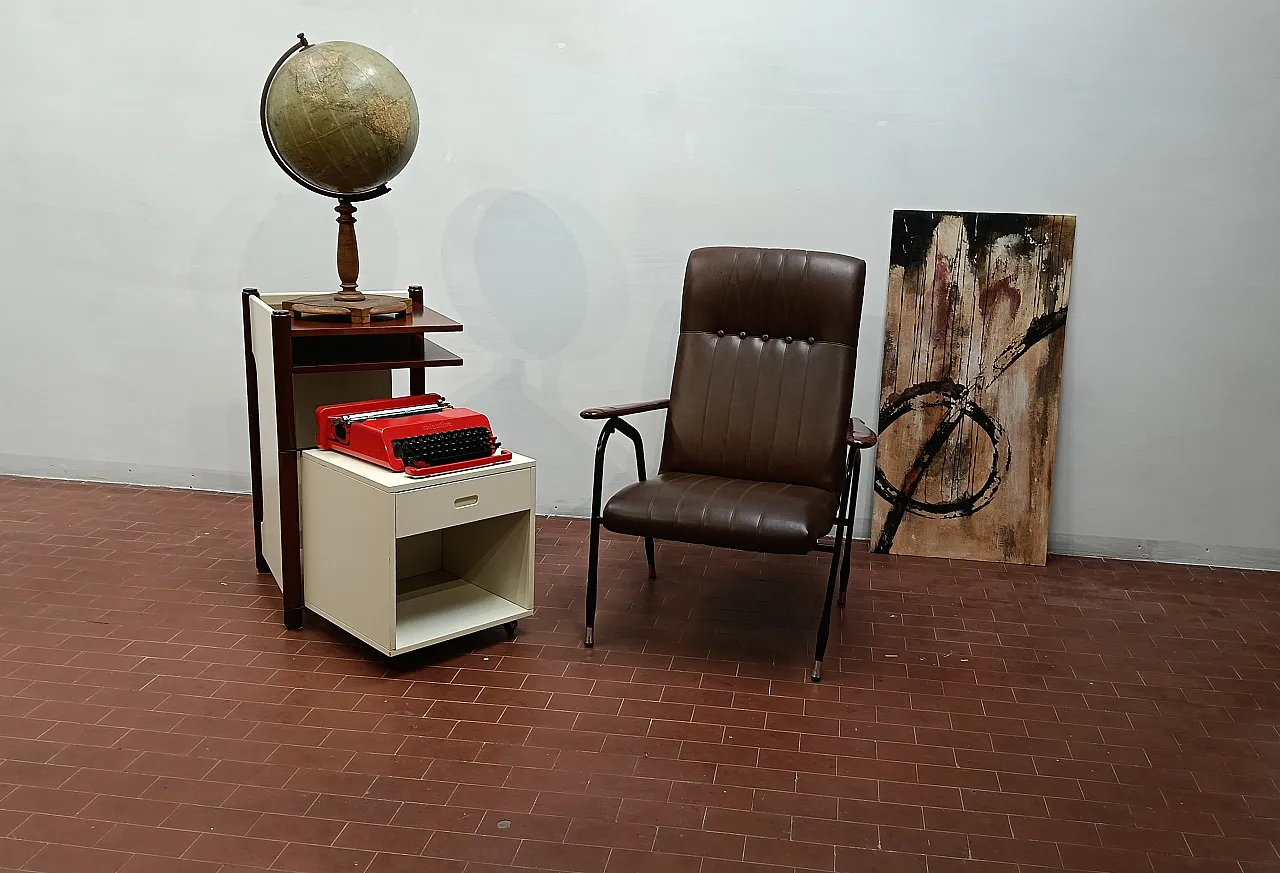 Scaffaletto  portatelefono anni '60 31