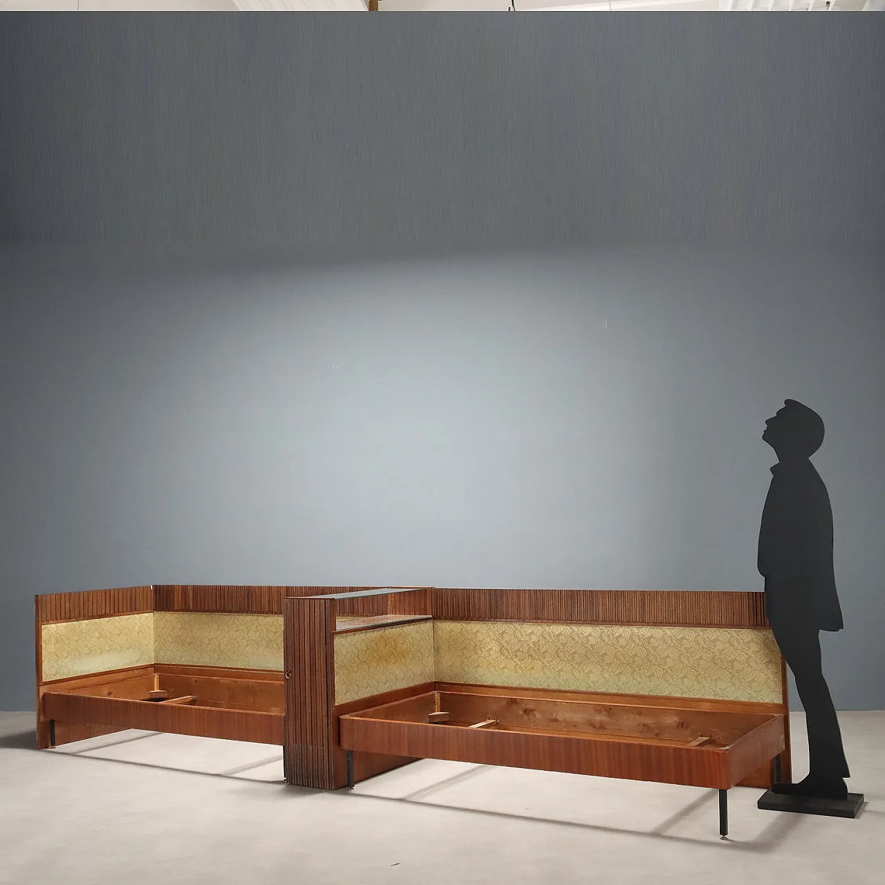 Coppia di letti, anni '60 2