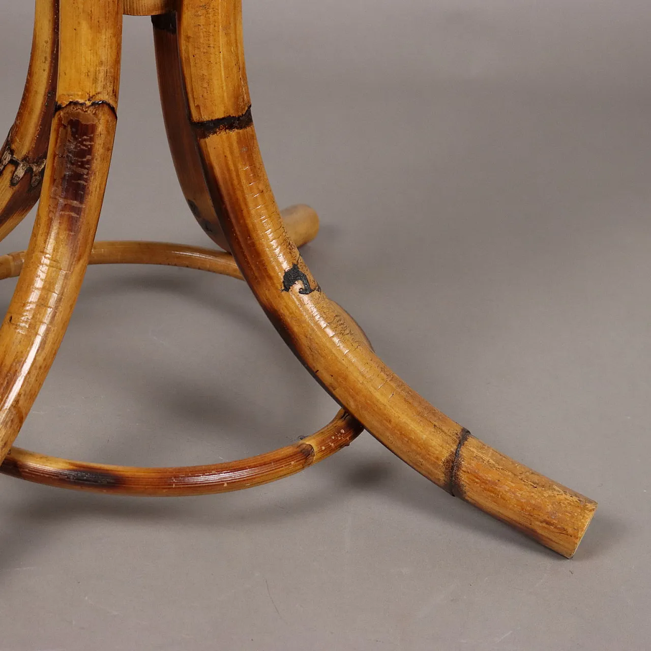 Lampada in bambù, anni '70 8