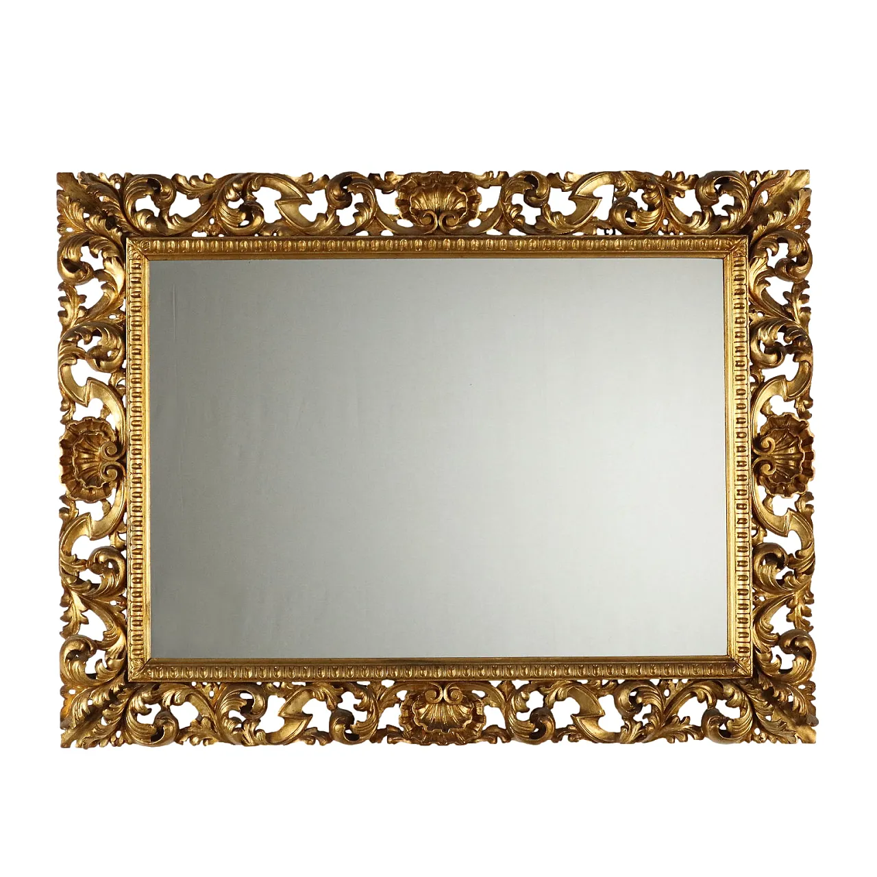 Specchiera in stile Rinascimento in pino svizzero, 20th century 1