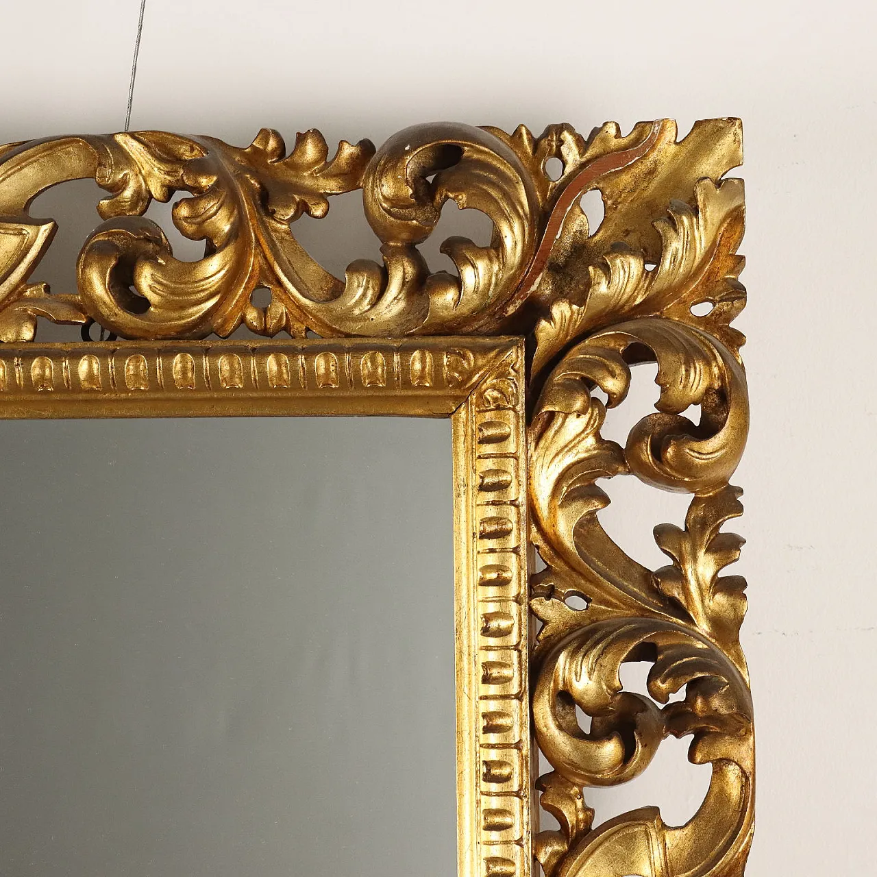 Specchiera in stile Rinascimento in pino svizzero, 20th century 6