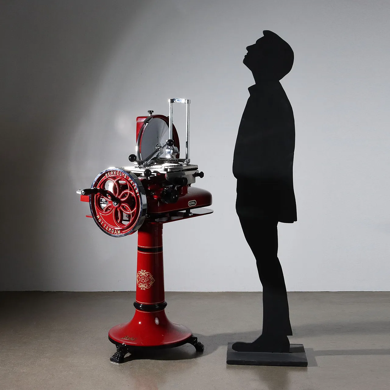Red Berkel slicer Model 115, restored, 1950s 2