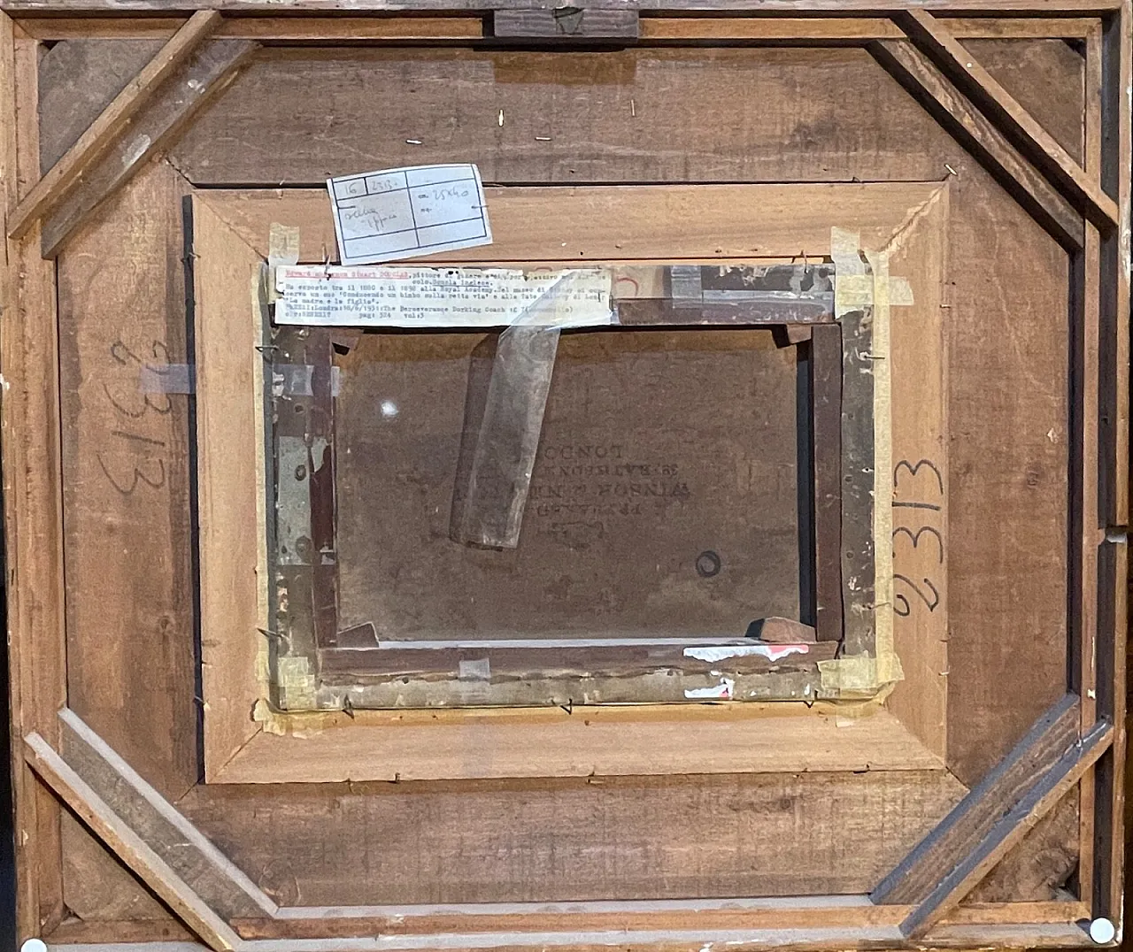 Scena equestre, olio su tela,  E.A.S. Douglas, '900 8