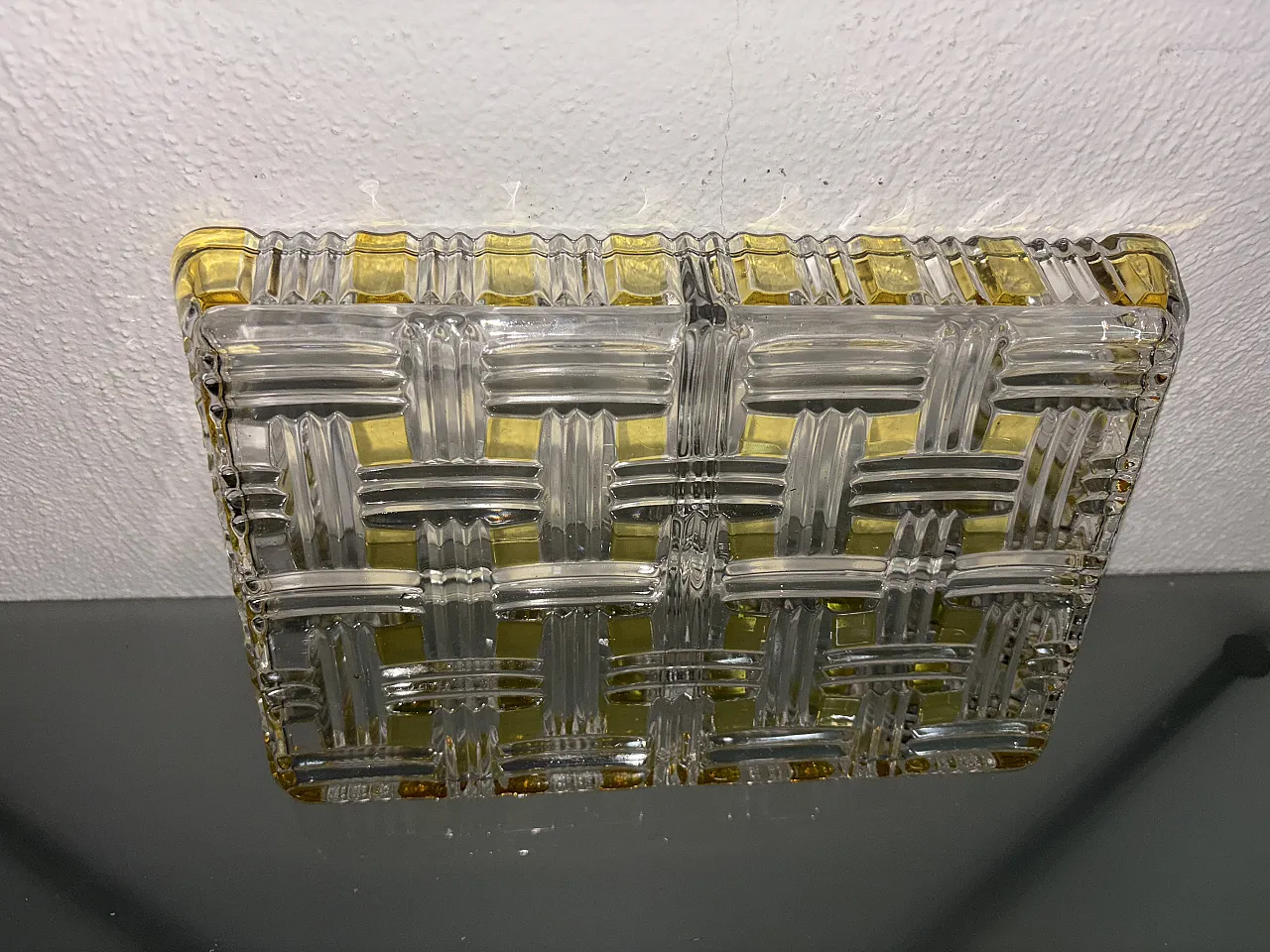 Vassoio vetro anni 50 6