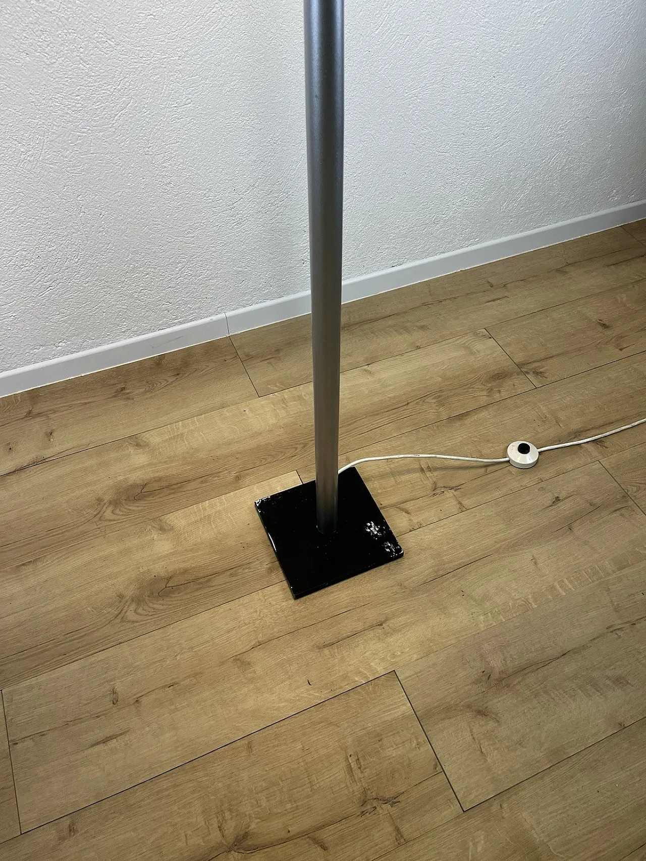 Lampada da terra Esperia in vetro, anni ’70 4